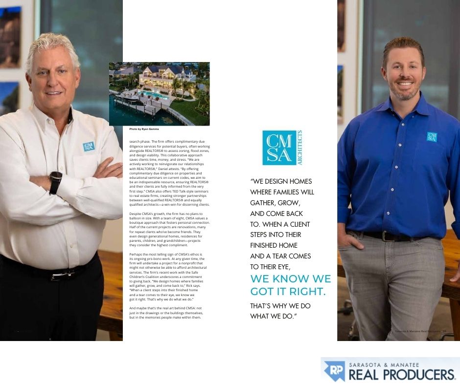 NOW PUBLISHED! Sarasota & Manatee Real Producers Jul-25 Issue