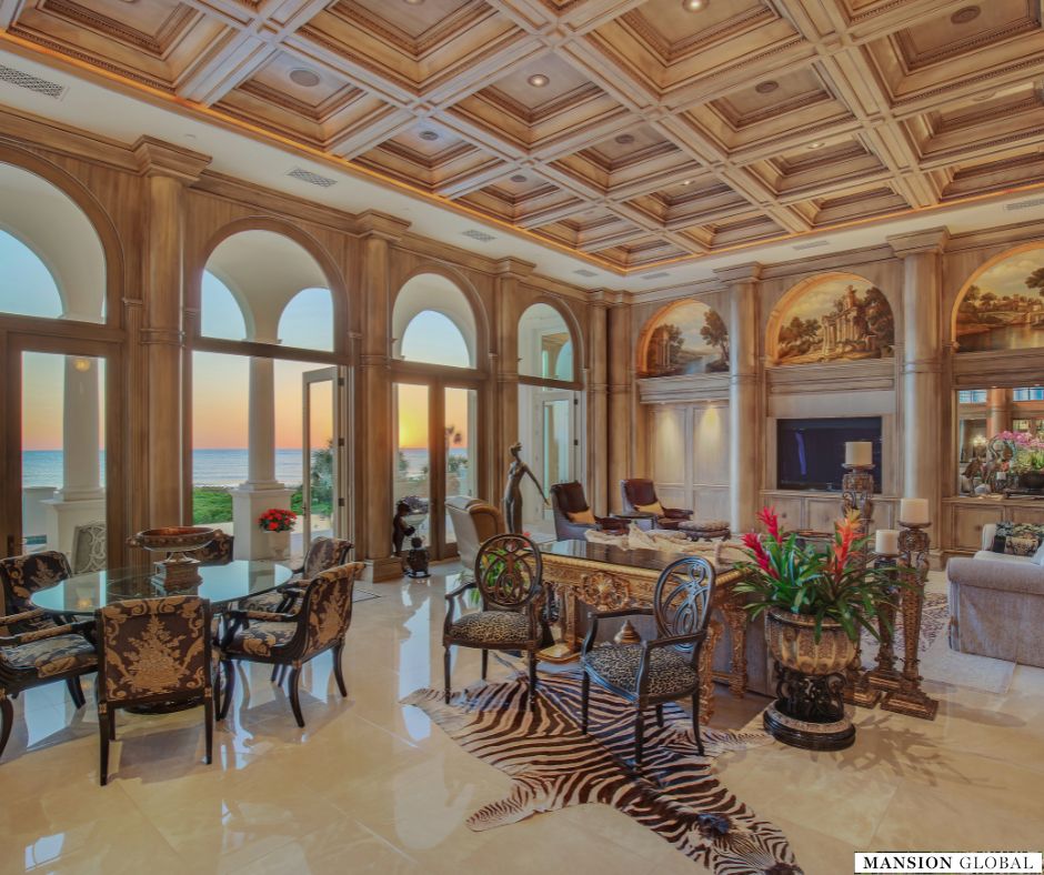 Megamansion Designed Like an Italian Palazzo Near Sarasota, Florida, Sells for a Record $30.3 Million