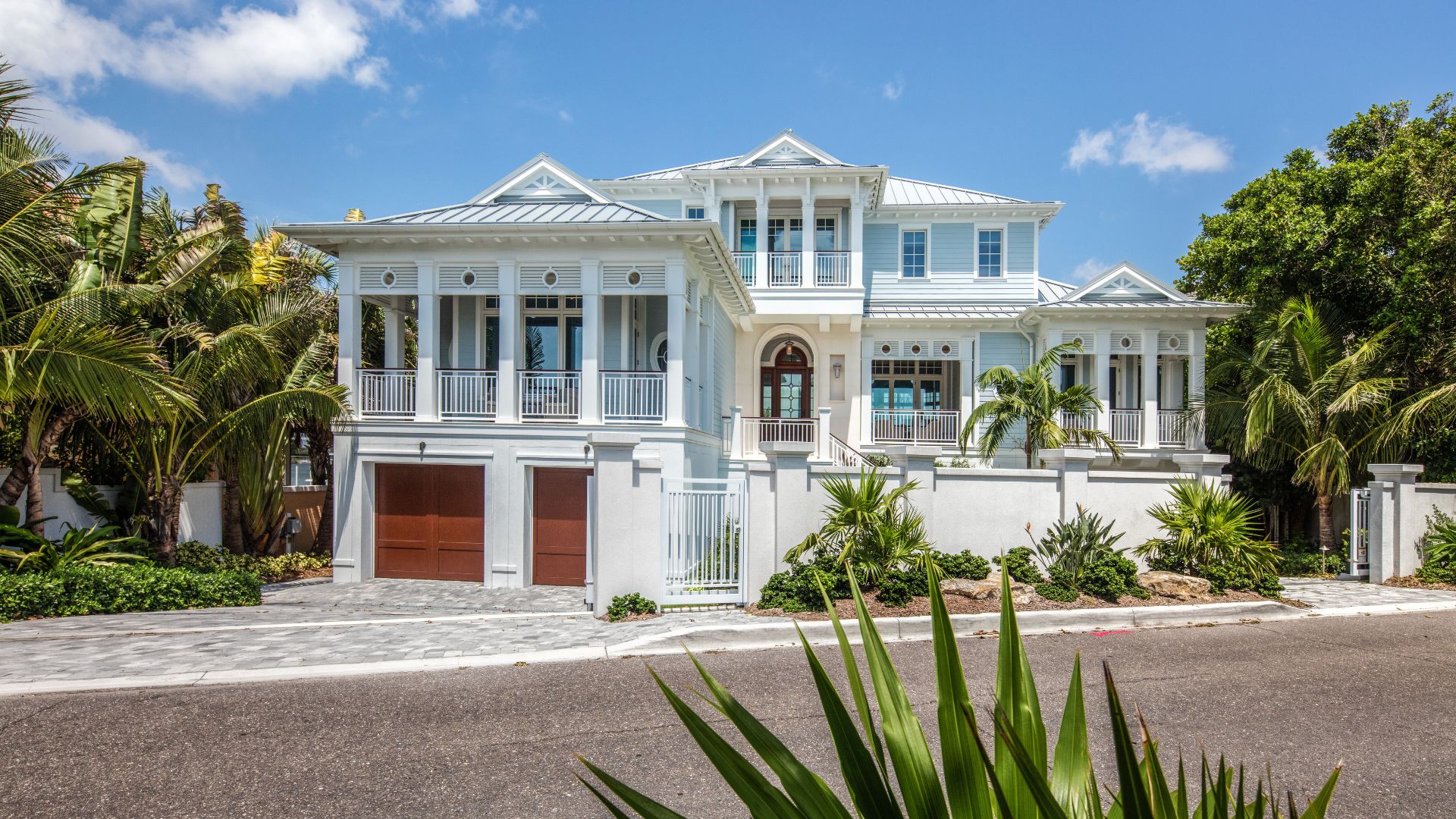 Elevated coastal estate designed by CMSA Architects, Sarasota architect focused on resilient luxury home design