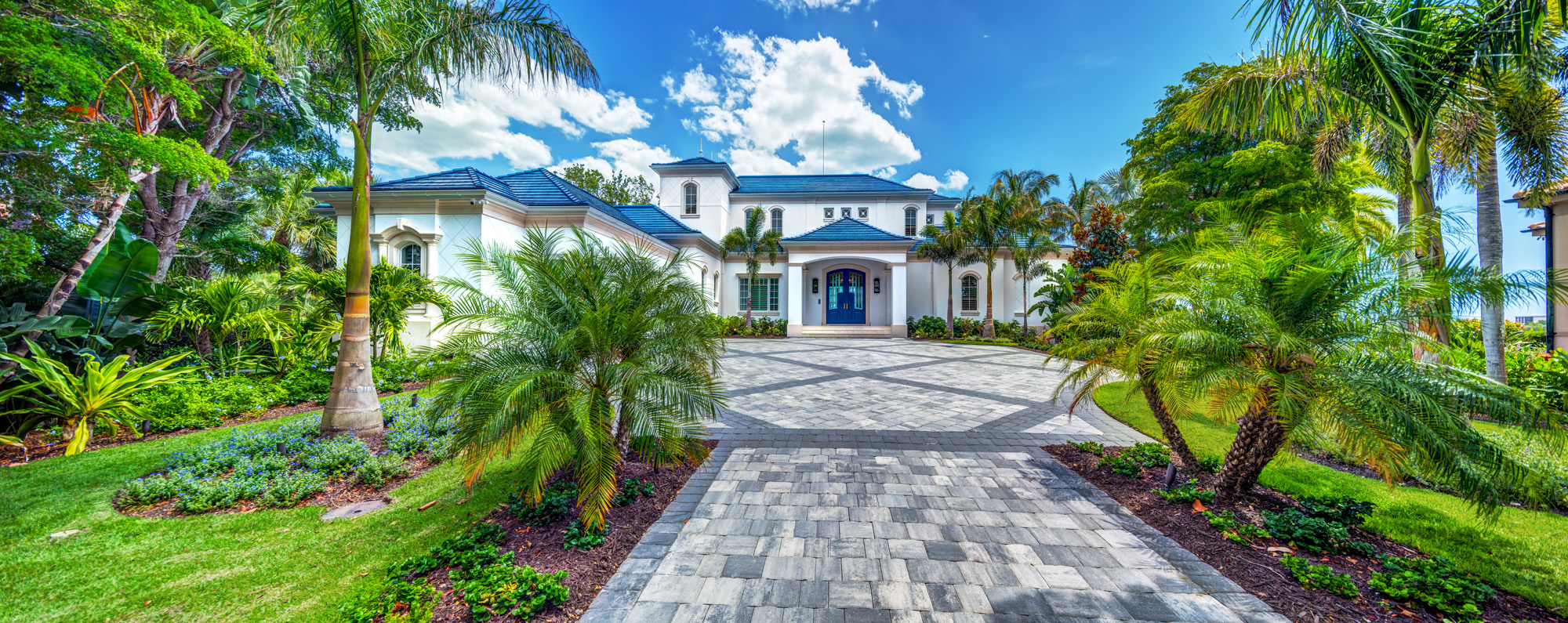 Luxury Bird Key Transitional residence designed by Sarasota architect firm emphasizing hurricane resilience and timeless design.