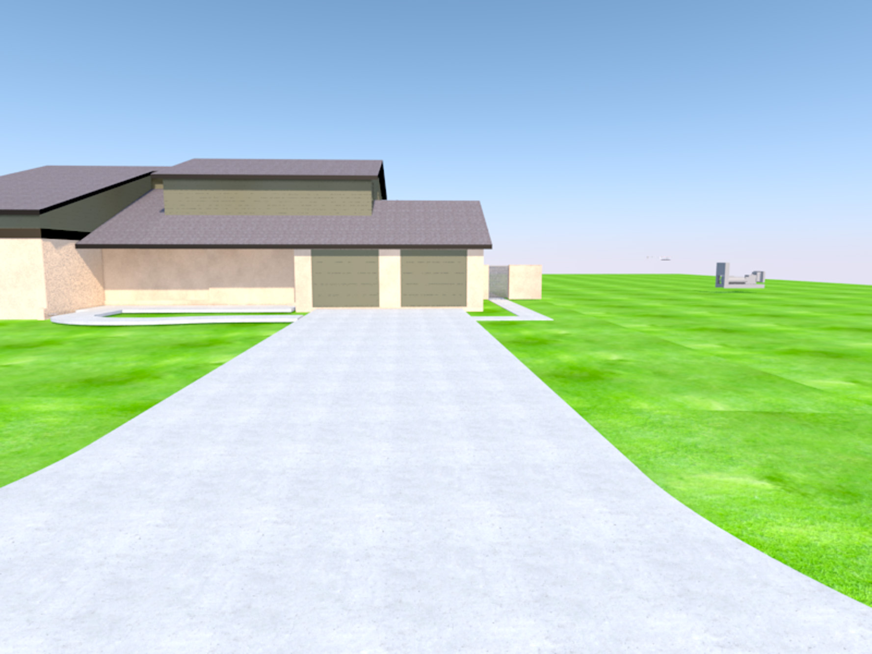 Aerial perspective highlighting a two-story cabana addition, swimming pool, and refined outdoor living spaces.